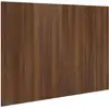 Image de vidaXL Tête de lit marron imitation chêne 120x1,5x80 cm Bois composite