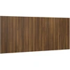 Image de vidaXL Tête de lit marron imitation chêne 200x1,5x80 cm Bois composite