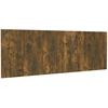 Image de vidaXL Tête de lit murale chêne fumé 240x1,5x80 cm Bois composite