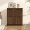 Image de vidaXL Sideboard brun imitation chêne 60x30x70 cm Matériau dérivé du bois