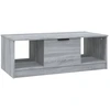 Image de vidaXL Table basse Gris Sonoma 102x50x36 cm Bois composite