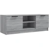 Image de vidaXL Armoire TV Gris Sonoma 102x35x36,5 cm Bois composite