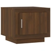 Image de vidaXL Table basse marron imitation chêne 51x50x45 cm Bois composite