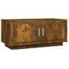Image de vidaXL Table basse chêne fumé 102x50x45 cm bois composite