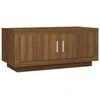 Image de vidaXL Table basse marron imitation chêne 102x50x45 cm Bois composite
