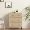 Image de vidaXL Sideboard chêne Sonoma 69,5x34x90 cm Matériau dérivé du bois