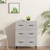Image de vidaXL Sideboard gris béton 69,5x34x90 cm Bois composite
