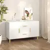 Image de vidaXL Sideboard Blanc 100x36x60 cm Bois composite