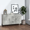 Image de vidaXL Sideboard gris béton 100x36x60 cm Bois composite