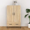Image de vidaXL Highboard chêne Sonoma 70x31x115 cm Matériau dérivé du bois