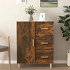 Image de vidaXL Sideboard chêne fumé 69,5x34x90 cm bois composite