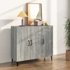 Image de vidaXL Sideboard Gris Sonoma 90x34x80 cm Bois composite