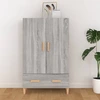 Image de vidaXL Highboard Gris Sonoma 70x31x115 cm Bois composite
