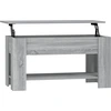 Image de vidaXL Table basse Gris Sonoma 101x49x52 cm Bois composite