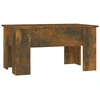 Image de vidaXL Table basse chêne fumé 79x49x41 cm Bois composite