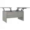 Image de vidaXL Table basse Gris Sonoma 80x50x42,5 cm Bois composite