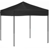 Image de vidaXL Tente de réception pliante noire 2x2 m