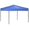 Image de vidaXL Tente de réception pliante bleue 3x3 m
