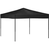 Image de vidaXL Tente de réception pliante noire 3x3 m