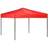 Image de vidaXL Tente de réception pliante rouge 3x3 m
