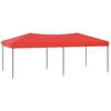 Image de vidaXL Tente de réception pliante rouge 3x6 m