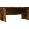 Image de vidaXL Armoire TV chêne fumé 80x40x40 cm Bois composite