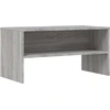 Image de vidaXL Armoire TV Gris Sonoma 80x40x40 cm Bois composite