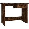 Image de vidaXL Bureau chêne fumé 100x50x76 cm bois composite
