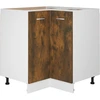 Image de vidaXL Armoire de cuisine Lyon chêne fumé 75,5x75,5x81,5 cm Bois composite