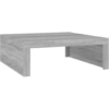 Image de vidaXL Table basse Gris Sonoma 100x100x35 cm Bois composite
