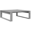 Image de vidaXL Table basse Gris Sonoma 100x100x35 cm Bois composite