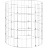 Image de vidaXL Colonne de gabion Rond Acier galvanisé Ø50x50 cm