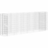 Image de vidaXL Gabion haut-plateau Fer galvanisé 260x50x100 cm