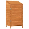 Image de vidaXL Abri à outils Marron 55x52x112 cm Sapin massif