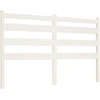 Image de vidaXL Tête de lit blanc 206x4x100 cm pin massif
