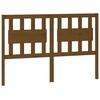 Image de vidaXL Tête de lit marron miel 145,5x4x100 cm Pin massif