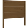 Image de vidaXL Tête de lit marron miel 81x4x100 cm Pin massif