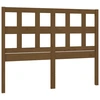 Image de vidaXL Tête de lit marron miel 185,5x4x100 cm Pin massif