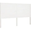 Image de vidaXL Tête de lit blanc 206x4x100 cm pin massif