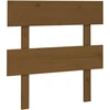 Image de vidaXL Tête de lit marron miel 93,5x3x81 cm Pin massif