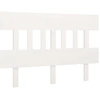 Image de vidaXL Tête de lit blanc 143,5x3x81 cm pin massif