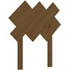 Image de vidaXL Tête de lit marron miel 72,5x3x81cm pin massif