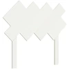 Image de vidaXL Tête de lit blanc 92x3x81 cm pin massif