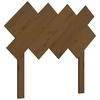 Image de vidaXL Tête de lit marron miel 92x3x81 cm Pin massif