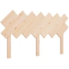 Image de vidaXL Tête de lit 151,5x3x81 cm pin massif