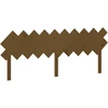 Image de vidaXL Tête de lit marron miel 196x3x80,5 cm Pin massif