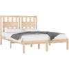 Image de vidaXL Lit en bois massif pin 120x190 cm