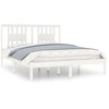 Image de VidaXL 3104064, Bílá, 146 cm, 2.06 m, 100 cm, 1400 x 2000 mm, 1460 x 40 x 1000 mm