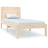 Image de vidaXL Lit en bois massif sans matelas 90x200 pin