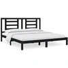 Image de VidaXL 3104372, Noir, 2,06 m, 2,06 m, 31 cm, 2000 x 2000 mm, 2060 x 40 x 1000 mm
